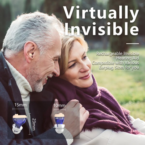 Micro CIC Digital Hearing Aids (Pair)
