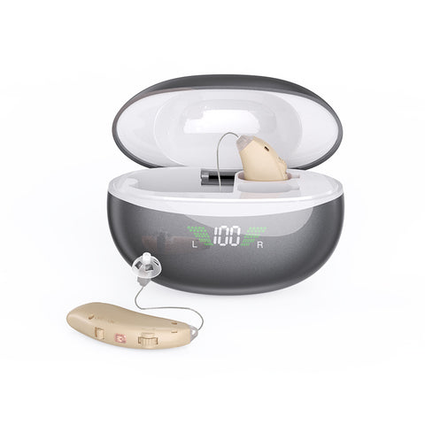 BTE Rechargeable Digital Hearing Aids (Pair)